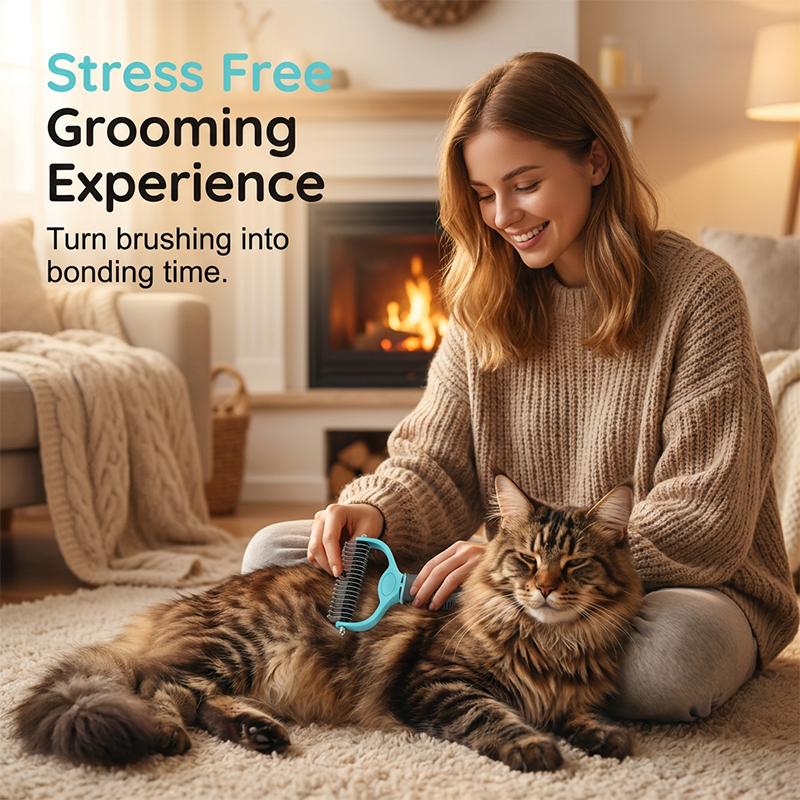Dual-Sided Pet Grooming