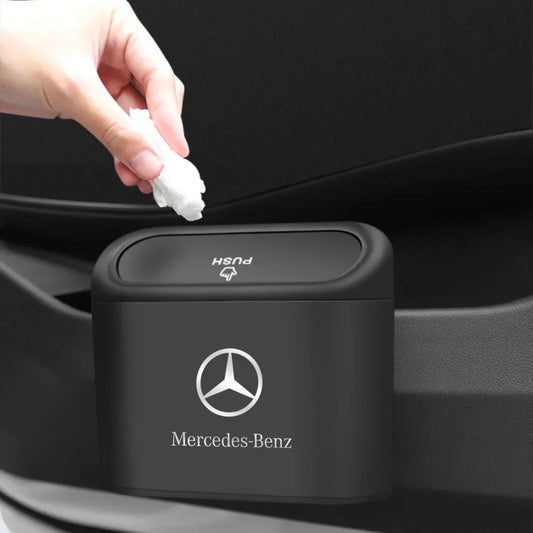 Cestino Auto Antigoccia con Chiusura a Pressione – Compatto e Facile da Pulire