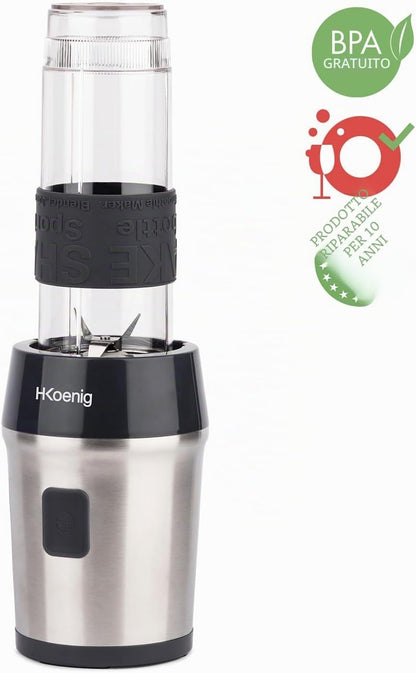 H.Koenig SMOO9 Mini Frullatore Smoothie Maker
