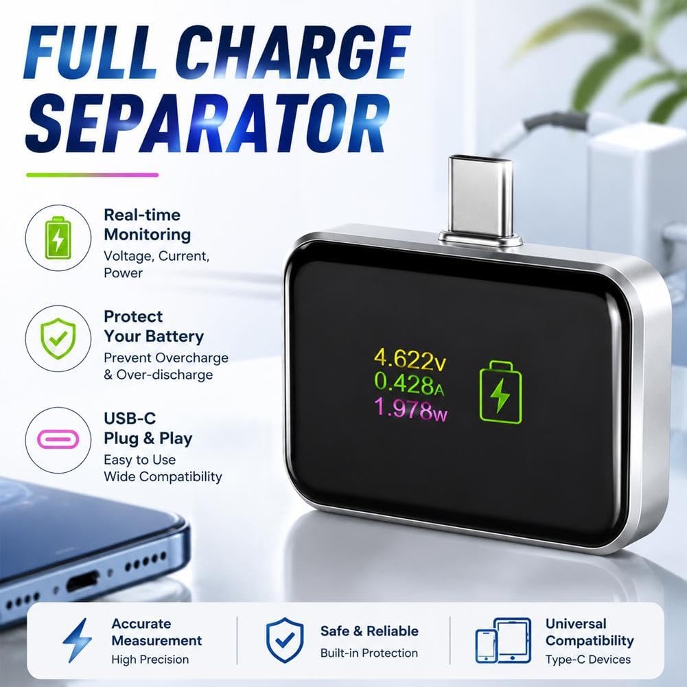 Stop Charge – Adattatore Smart da 140 W con Auto Stop