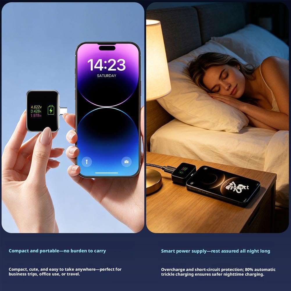 Stop Charge – Adattatore Smart da 140 W con Auto Stop