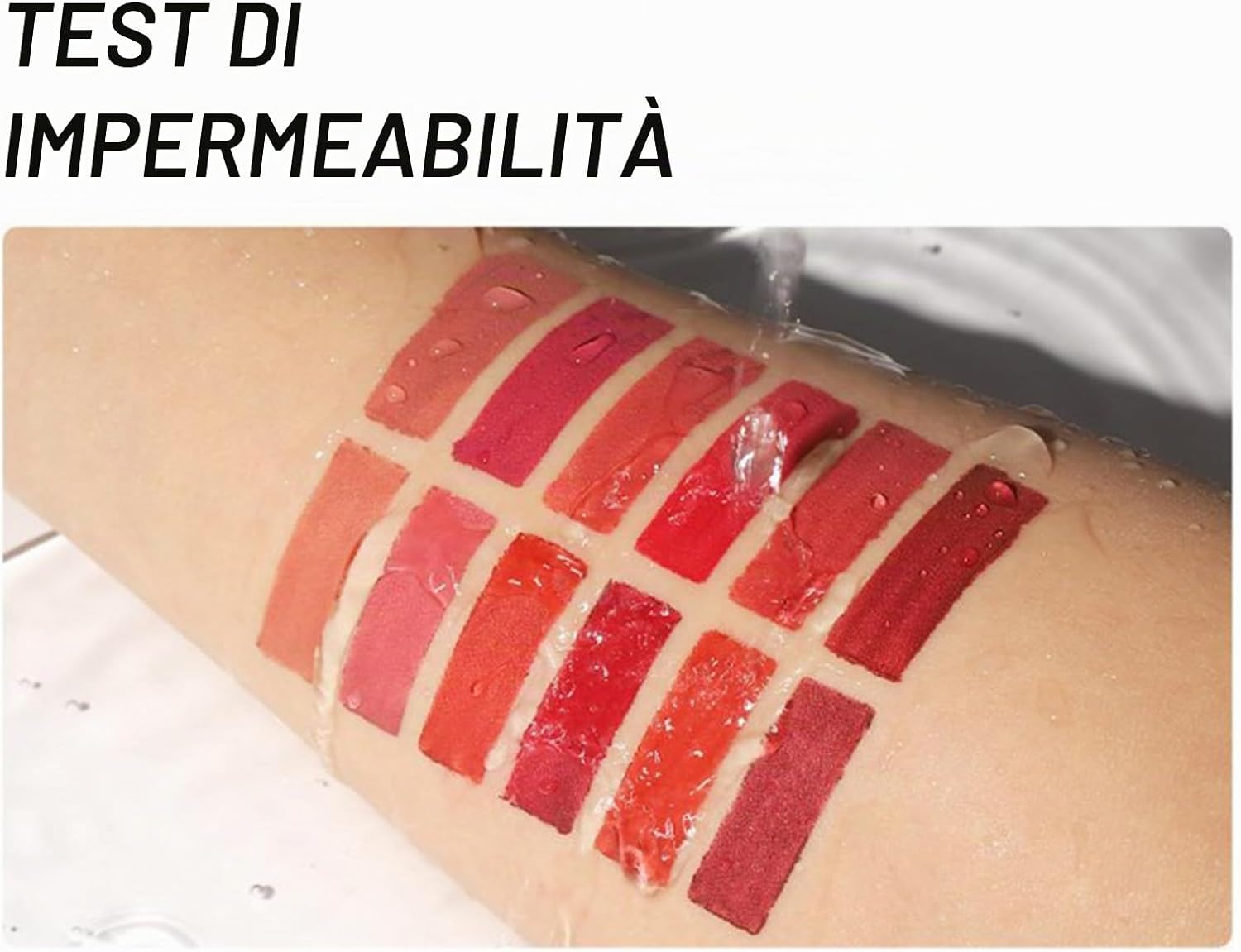 6 Rossetto Matte Lunga Durata Opaco + 6 Matita Labbra,Matte Liquid Lipgloss Rossetti Lunga Durata Impermeabile Set di Lucidalabbra da Donna#05