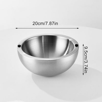 Ciotola Dip Chiller Isolata in Acciaio Inox