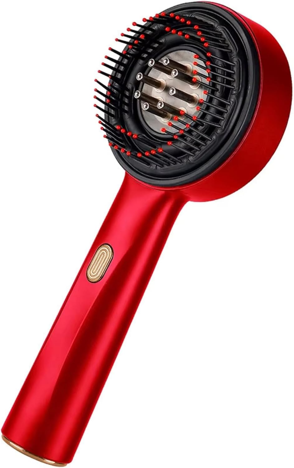 Dispositivo per la Crescita dei Capelli 4 in 1 – Terapia a Luce Rossa, Massaggio del Cuoio Capelluto, Applicatore di Olio, Ricaricabile USB, 21,2×8,5×5 cm | GROWNETIC