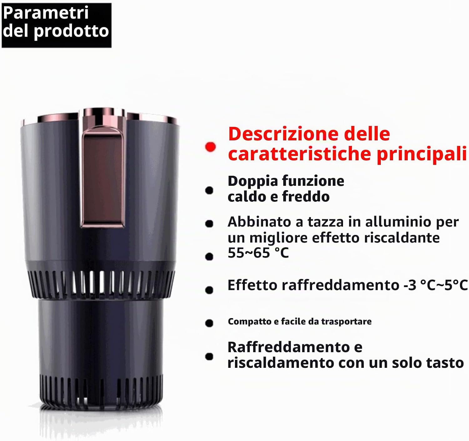 Scalda e raffredda bevandt