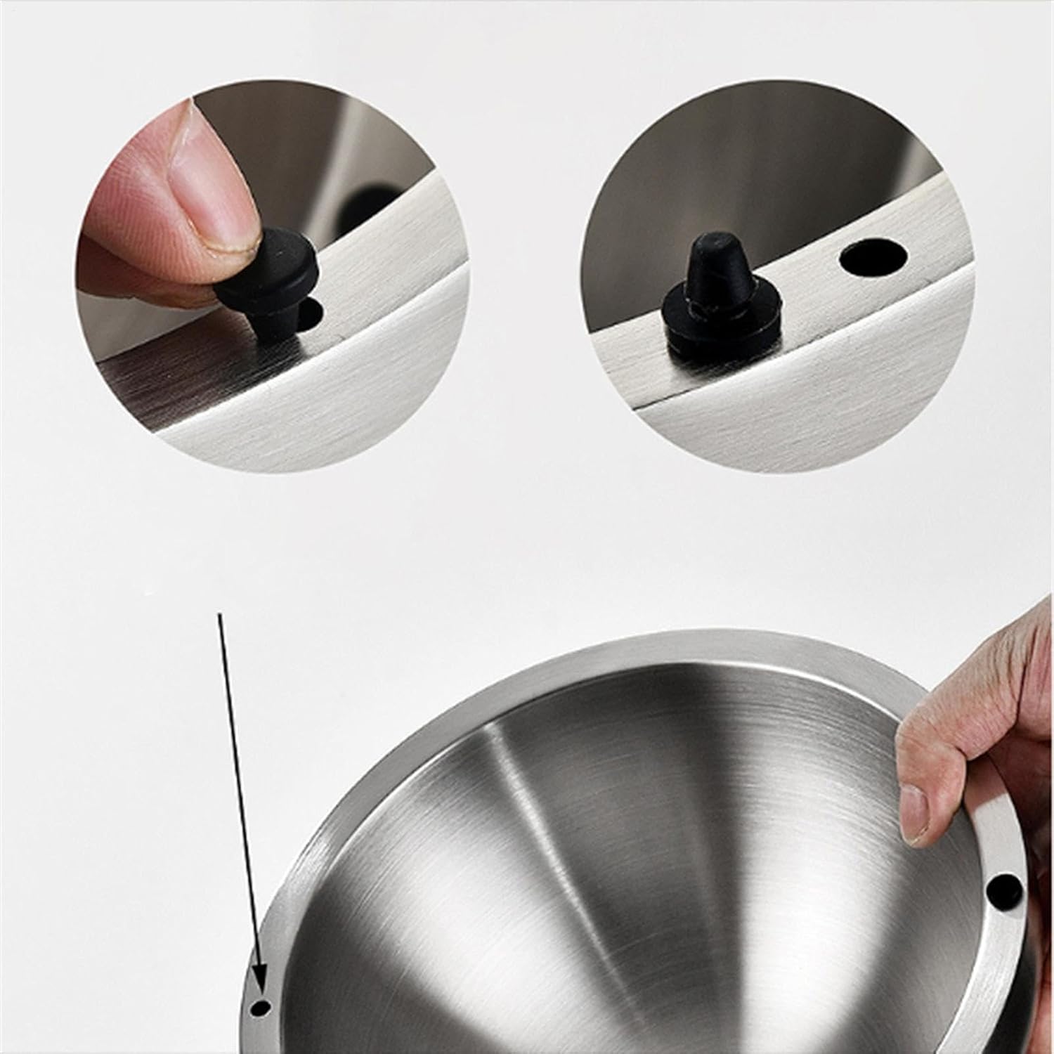 Ciotola Dip Chiller Isolata in Acciaio Inox