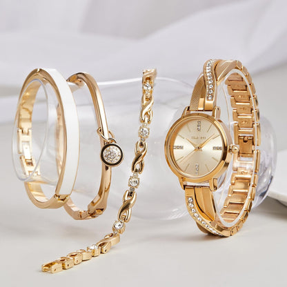 TIME100 Set Orologio, Bracciale