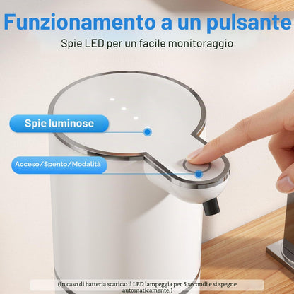 Dispenser Sapone Automatico a Schiuma 380ml USB