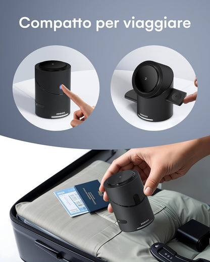 ZEEHOO CylinTrick-R – Stazione di Ricarica Wireless 3 in 1 da 15 W