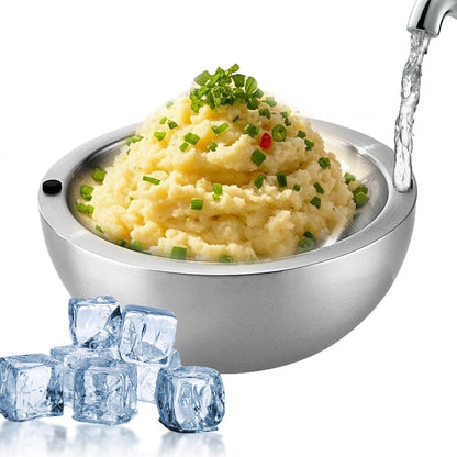 Ciotola Dip Chiller Isolata in Acciaio Inox