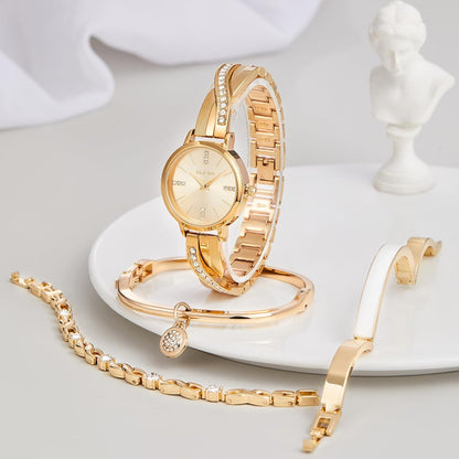 TIME100 Set Orologio, Bracciale