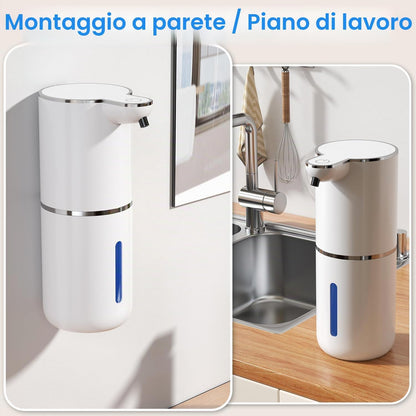 Dispenser Sapone Automatico a Schiuma 380ml USB