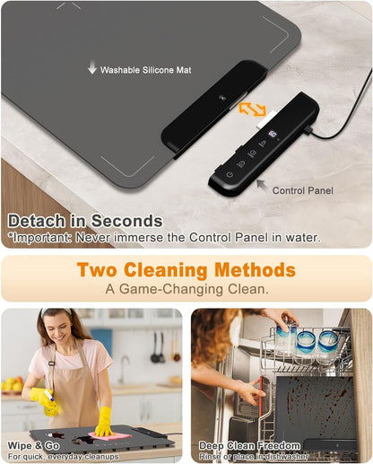 Piastra Elettrica in Silicone per