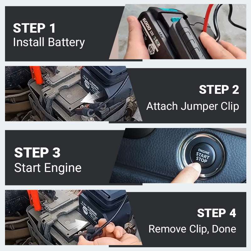 💥 Avviatore di Emergenza per Batteria Auto ⚡