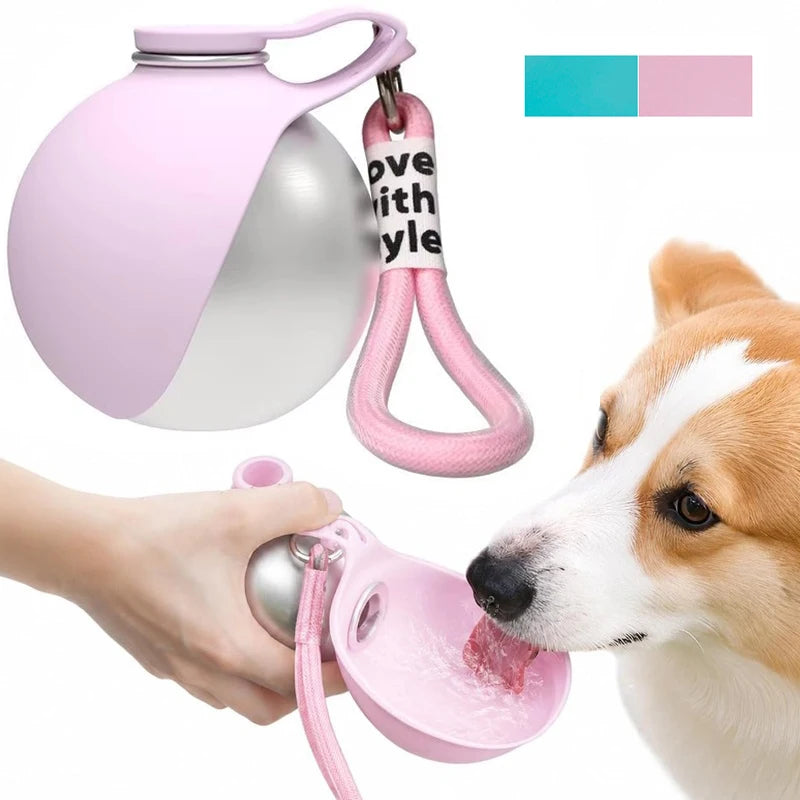 Borraccia 2 in 1 per Cani con