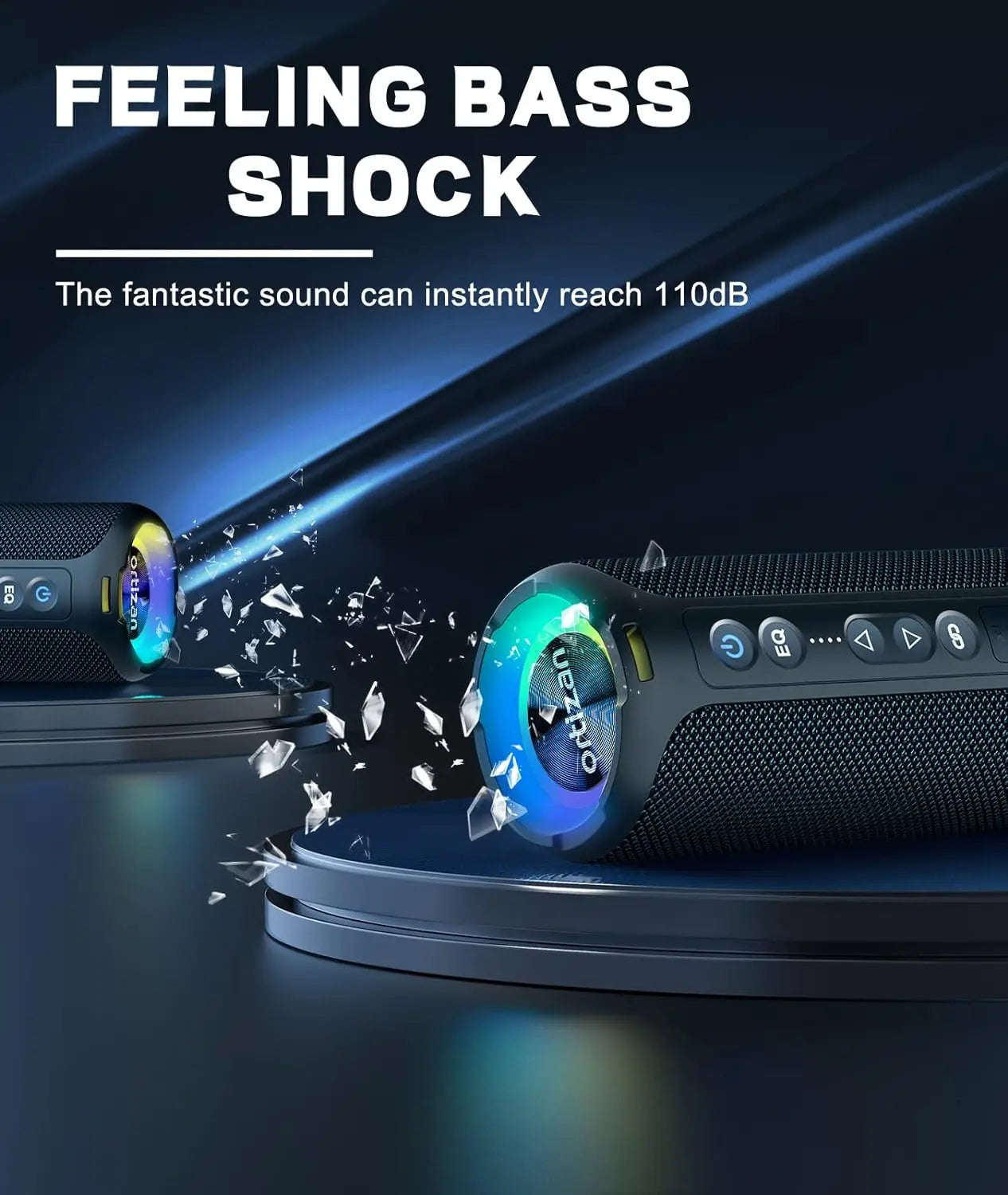 Ortizan X8 Pro - Speaker Bluetooth