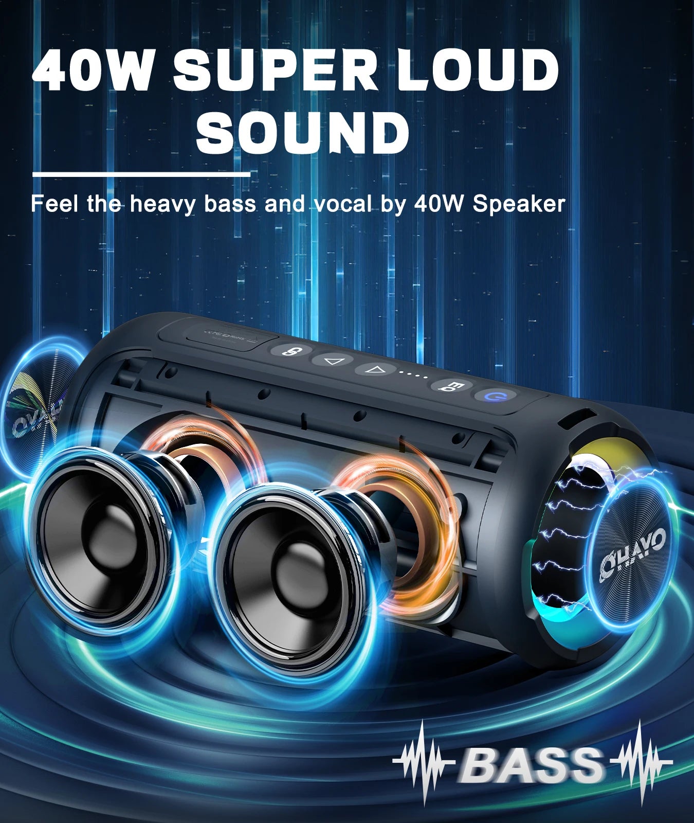 Ortizan X8 Pro - Speaker Bluetooth