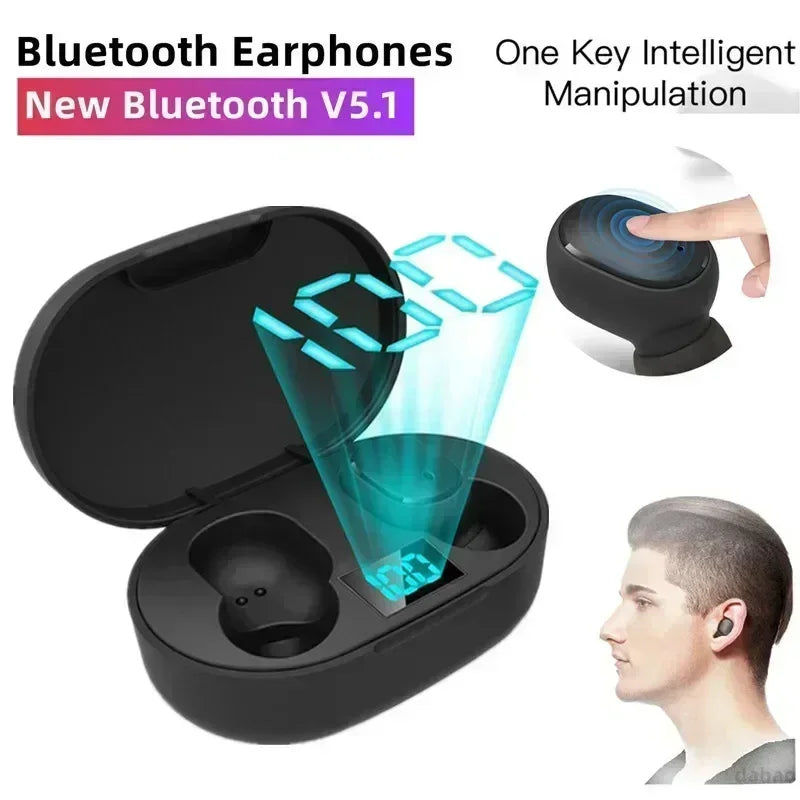 Auricolari Bluetooth Wireless E6S