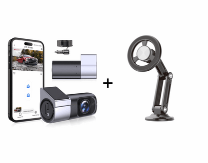 Dash Cam HD con Wi-Fi e Visione Notturna