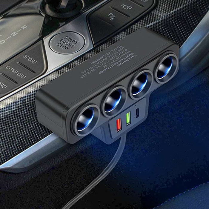 Adattatore 7-in-1 per Presa Accendisigari Auto