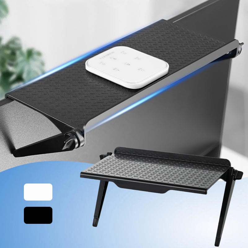 Adjustable TV Top Shelf Without Drilling