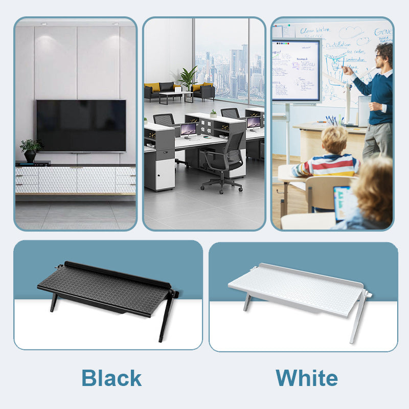 Adjustable TV Top Shelf Without Drilling