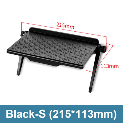 Adjustable TV Top Shelf Without Drilling