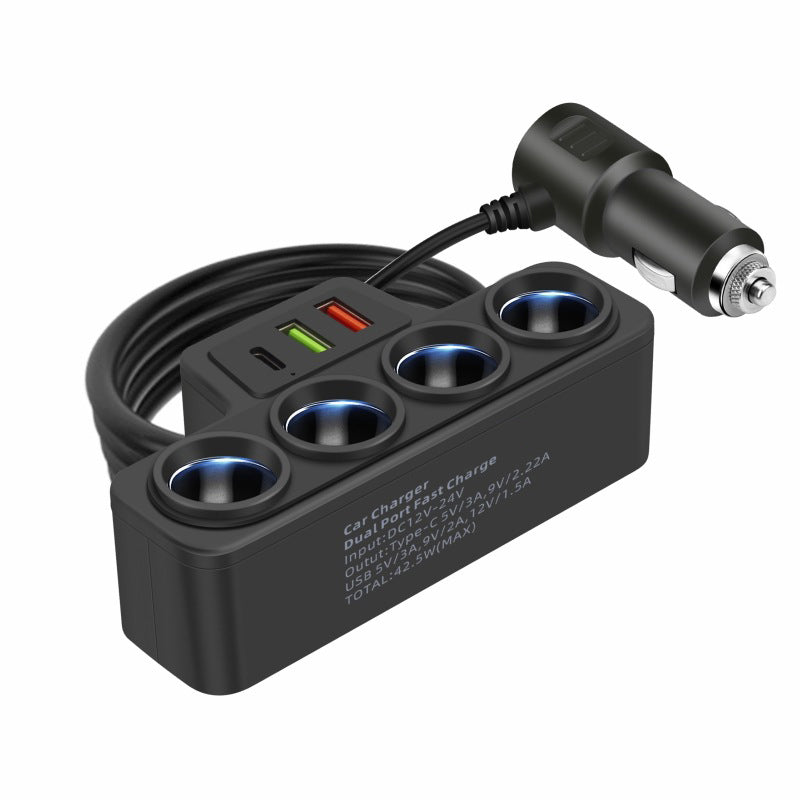 7-in-1 Cigarette Lighter Adapter