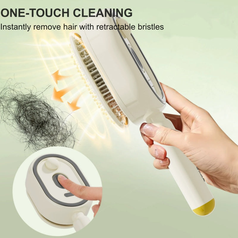 Electric Spray &amp; Massage Hair Brush