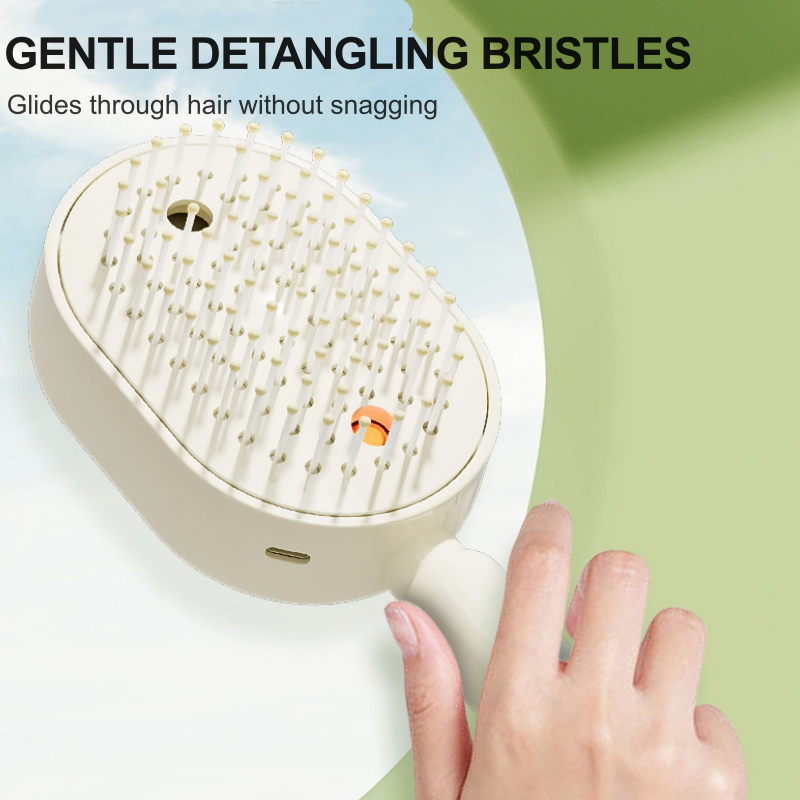 Electric Spray &amp; Massage Hair Brush