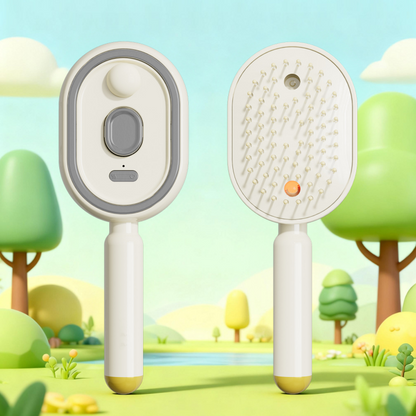 Electric Spray &amp; Massage Hair Brush