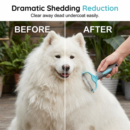 Dual-Sided Pet Grooming
