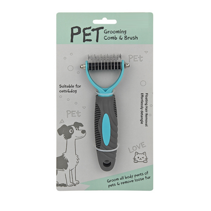Dual-Sided Pet Grooming
