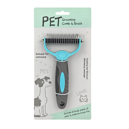 Dual-Sided Pet Grooming
