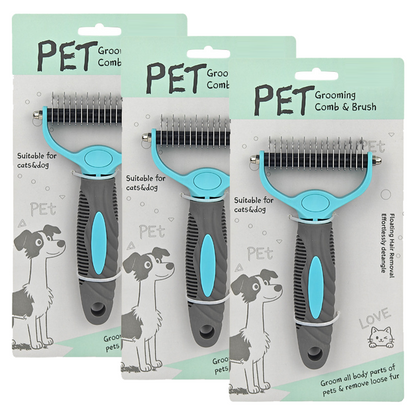 Dual-Sided Pet Grooming