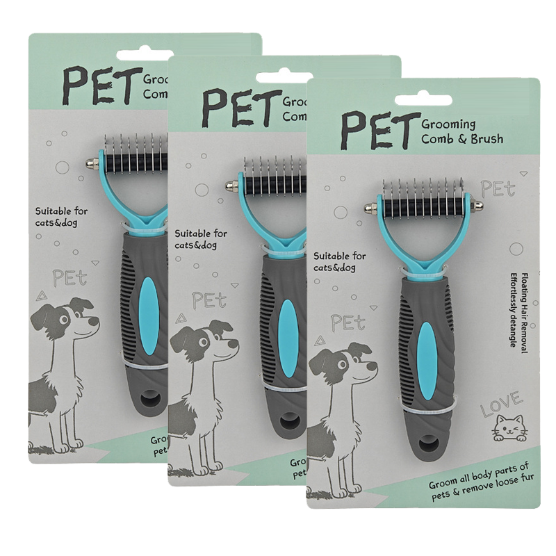 Dual-Sided Pet Grooming