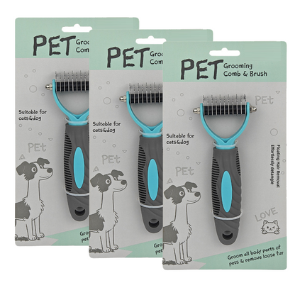 Dual-Sided Pet Grooming