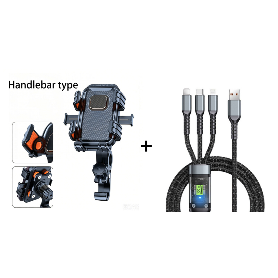 🔥Shockproof Phone Mount for Motorcycles