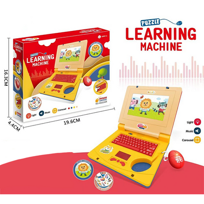 Interactive Simulation Toy Laptop