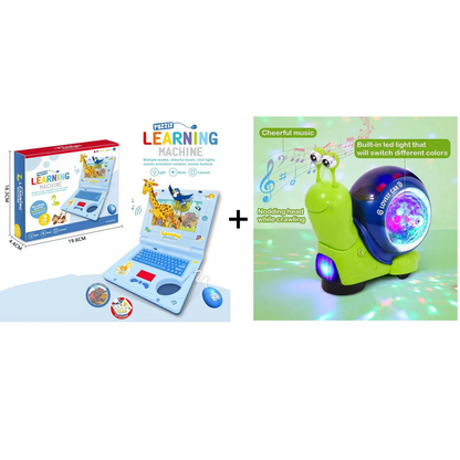 Interactive Simulation Toy Laptop