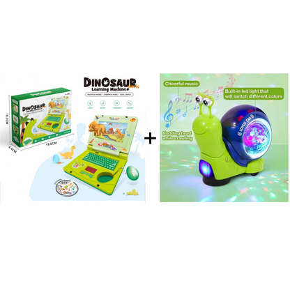 Interactive Simulation Toy Laptop